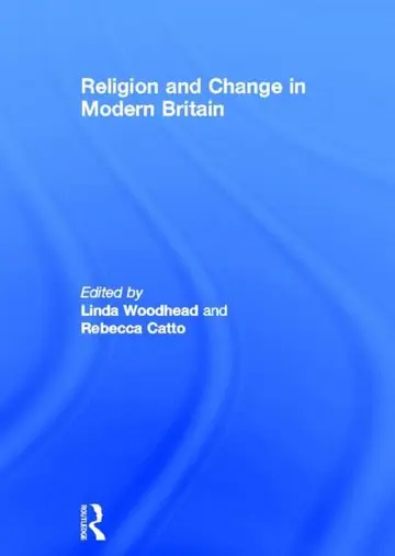 Cover of Religion and Change in Modern Britain