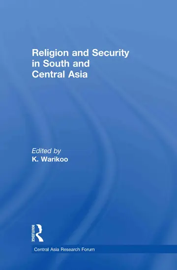 Cover of Religion and Security in South and Central Asia
