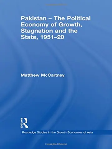 Cover of Pakistan - The Political Economy of Growth, Stagnation and the State, 1951-2009