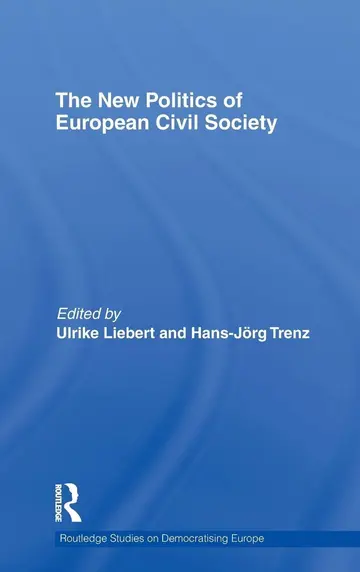 Cover of The New Politics of European Civil Society