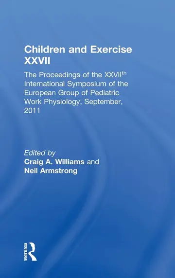 Cover of Children and Exercise XXVII