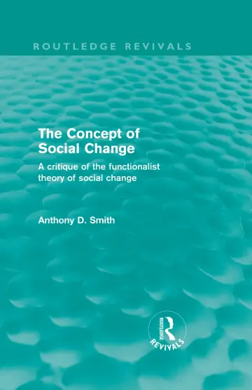 Cover of The Concept of Social Change
