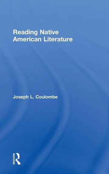 Cover of Reading Native American Literature
