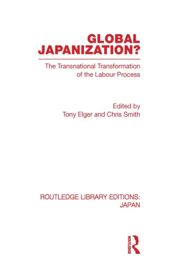 Cover of Global Japanization?