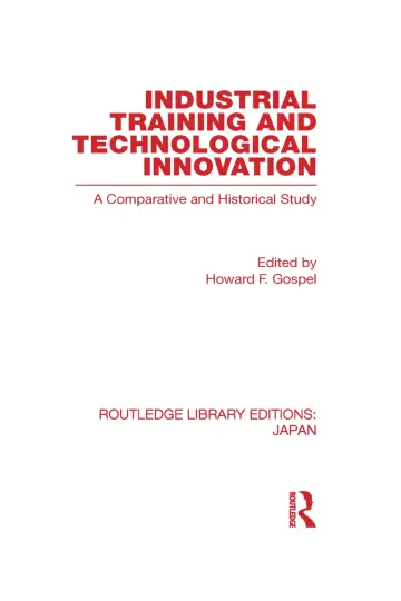 Cover of Industrial Training and Technological Innovation