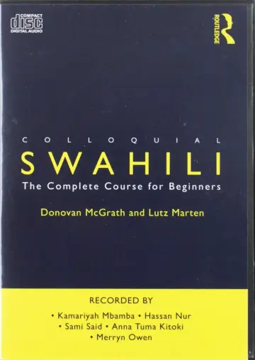 Cover of Colloquial Swahili