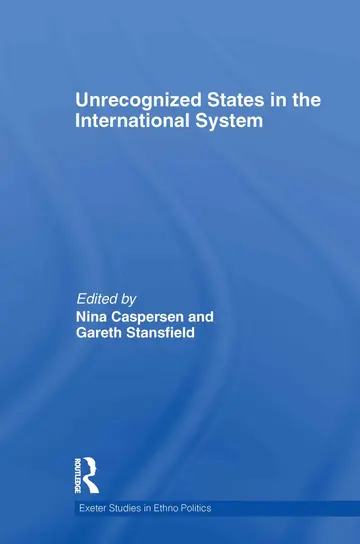 Cover of Unrecognized States in the International System