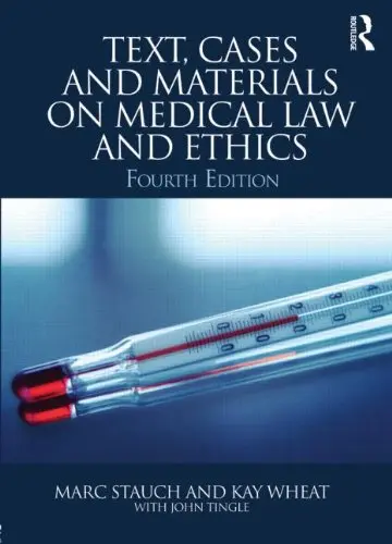 Cover of Text, Cases and Materials on Medical Law and Ethics