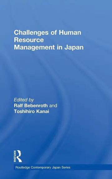 Cover of Challenges of Human Resource Management in Japan