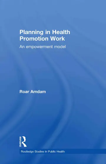 Cover of Planning in Health Promotion Work