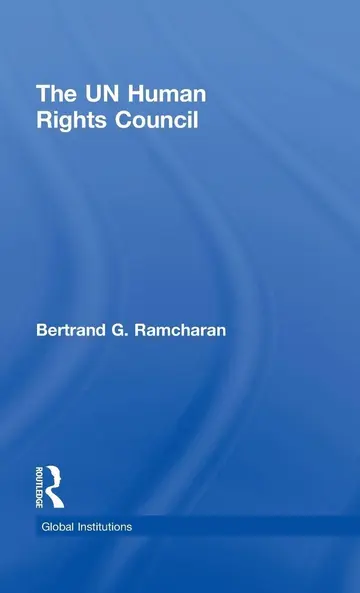 Cover of The UN Human Rights Council