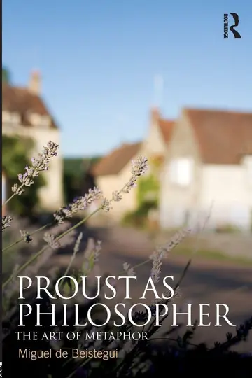 Cover of Proust as Philosopher