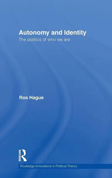 Cover of Autonomy and Identity