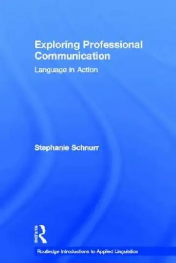 Cover of Exploring Professional Communication