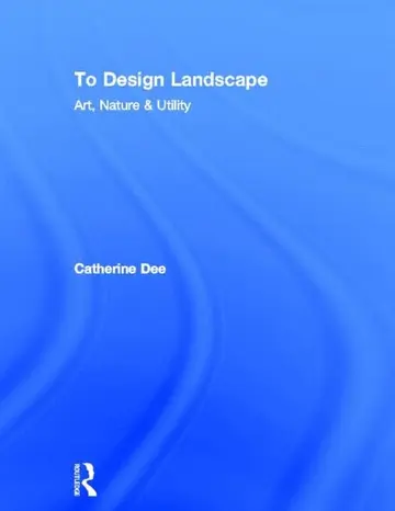 Cover of To Design Landscape