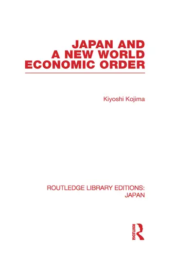 Cover of Japan and a New World Economic Order