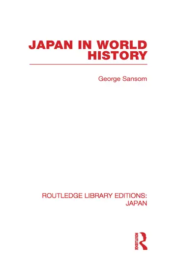 Cover of Japan in World History