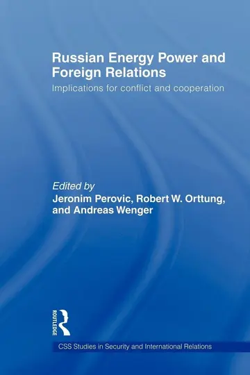 Cover of Russian Energy Power and Foreign Relations