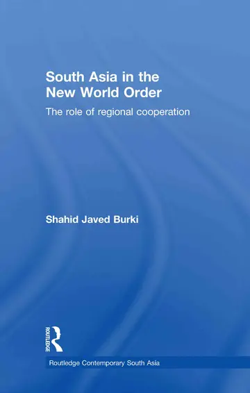 Cover of South Asia in the New World Order