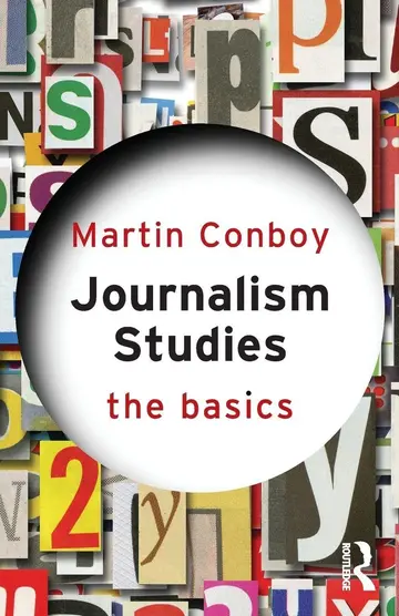Cover of Journalism Studies