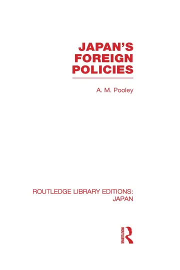 Cover of Japan's Foreign Policies
