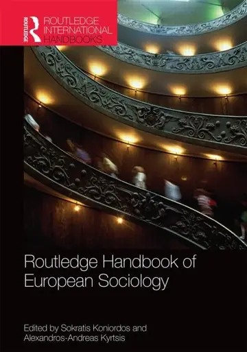 Cover of Routledge Handbook of European Sociology