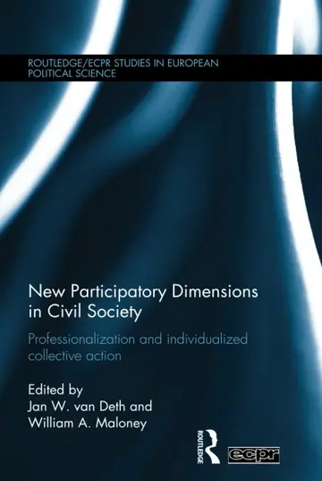Cover of New Participatory Dimensions in Civil Society