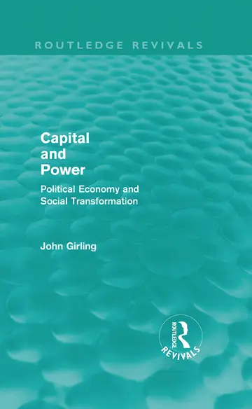 Cover of Capital and Power