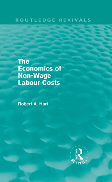 Cover of The Economics of Non-Wage Labour Costs