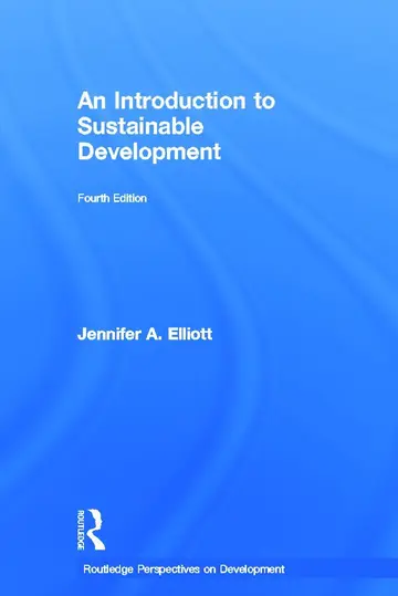 Cover of An Introduction to Sustainable Development