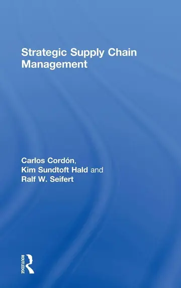 Cover of Strategic Supply Chain Management