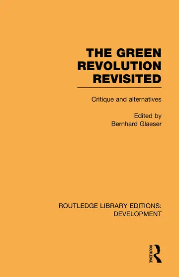 Cover of The Green Revolution Revisited