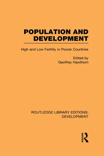 Cover of Population and Development