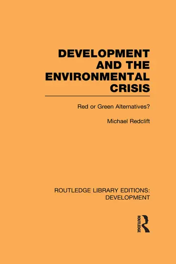 Cover of Development and the Environmental Crisis