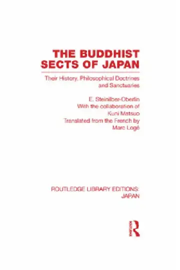 Cover of The Buddhist Sects of Japan