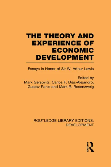 Cover of The Theory and Experience of Economic Development