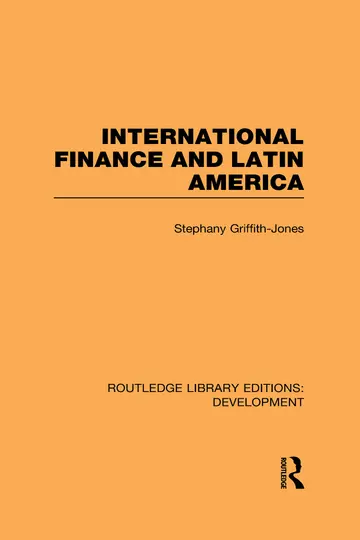 Cover of International Finance and Latin America
