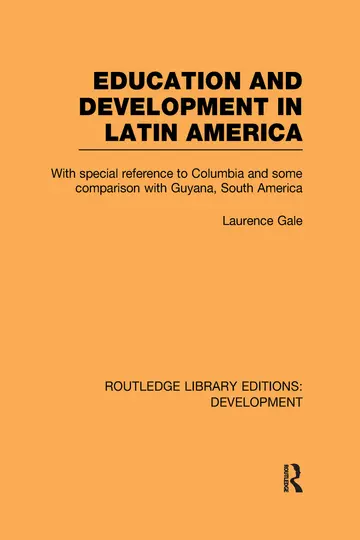 Cover of Education and Development in Latin America
