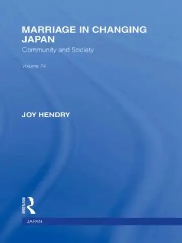 Cover of Marriage in Changing Japan