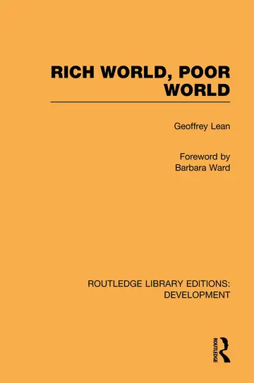 Cover of Rich World, Poor World