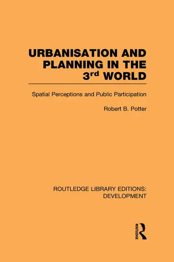 Cover of Urbanisation and Planning in the 3rd World