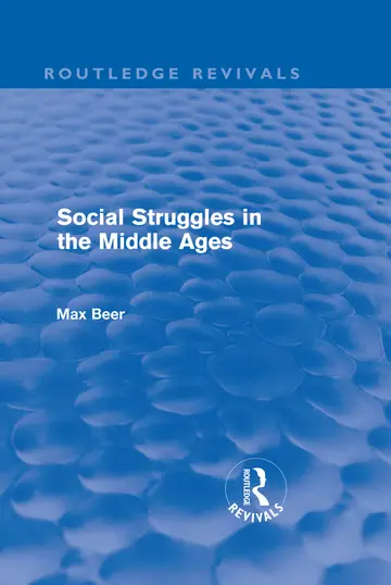 Cover of Social Struggles in the Middle Ages