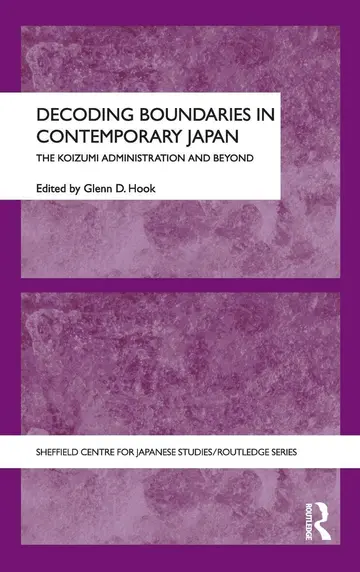 Cover of Decoding Boundaries in Contemporary Japan