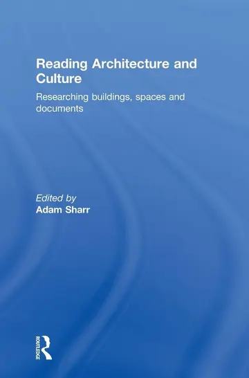 Cover of Reading Architecture and Culture