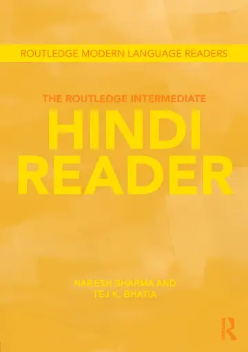 Cover of Routledge Intermediate Hindi Reader