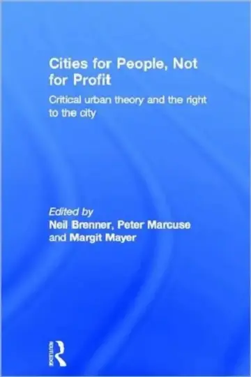 Cover of Cities for People, Not for Profit