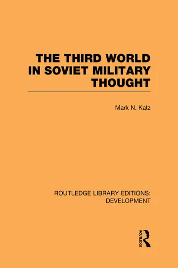 Cover of The Third World in Soviet Military Thought