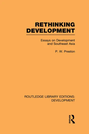 Cover of Rethinking Development
