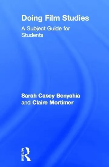 Cover of Doing Film Studies