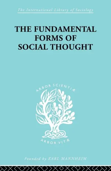 Cover of The Fundamental Forms of Social Thought